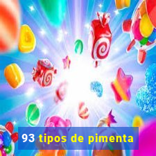 93 tipos de pimenta